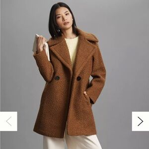 NVLT Flat Bouclé Double-Breasted Overcoat XL NWT